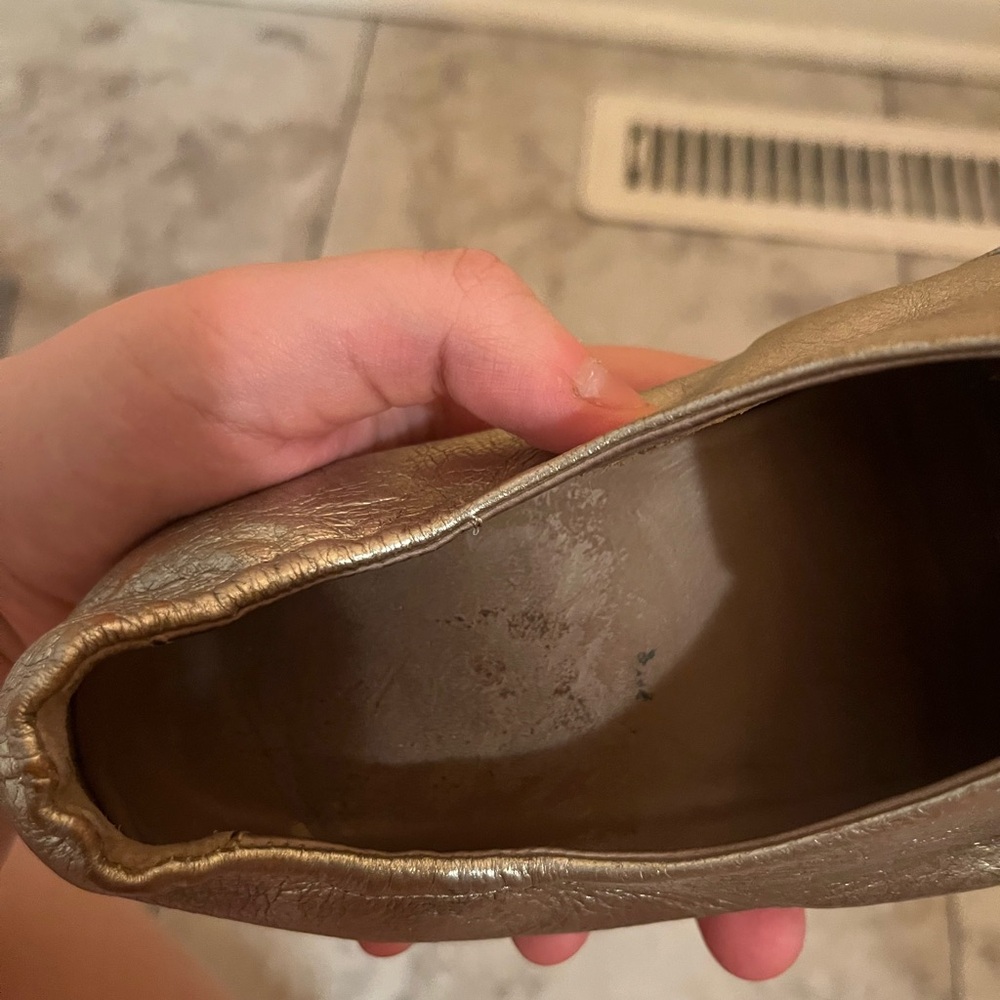 Marsell laceless gold distressed loafers - Picture 8 of 8